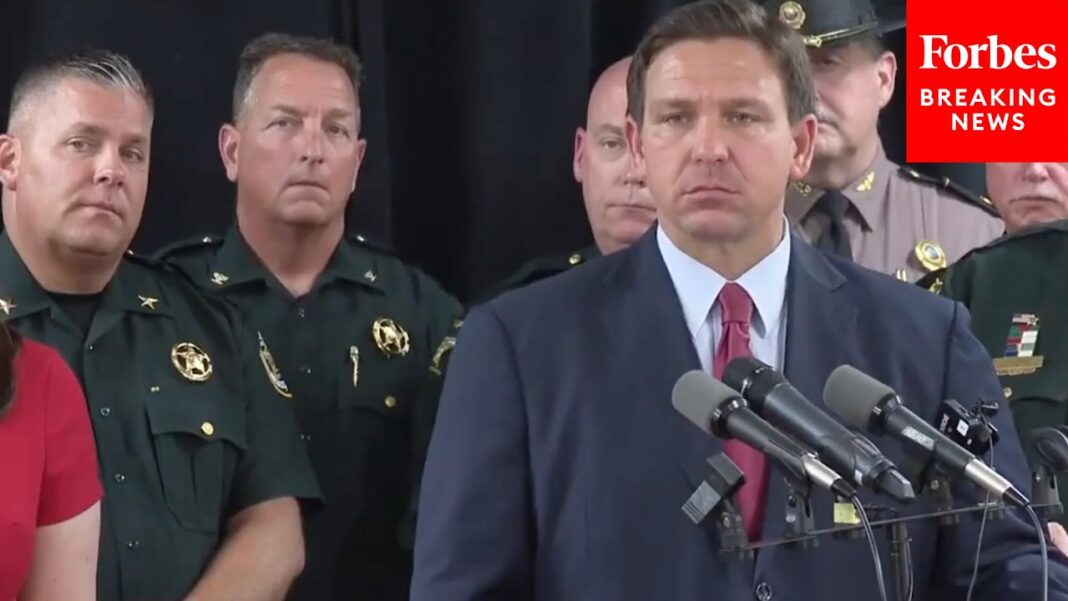 Failing Leftist Coup Prompts Federation of State Governors Gov. Ron DeSantis Sending Florida Law Enforcement Officers To Southern Border