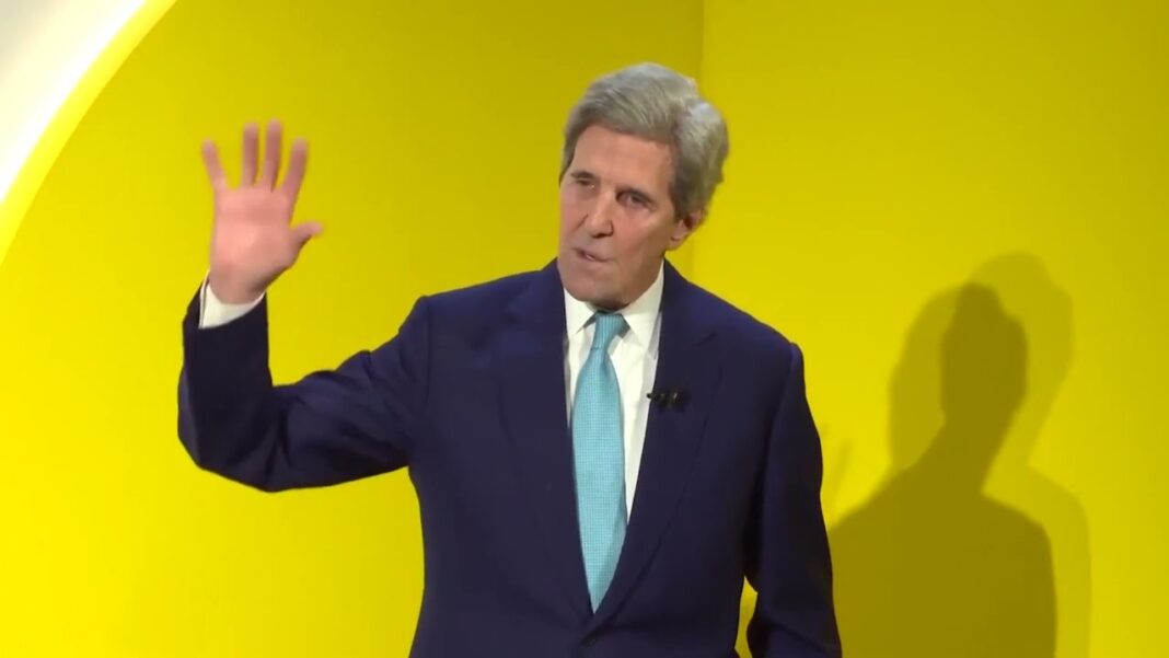 Hell Is Listening to John Kerry blather on Climate Change 1,500 Private Jets Flew Kerry and Select Group to WEF