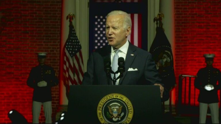 Biden says "MAGA Republicans do not believe in the rule of law"