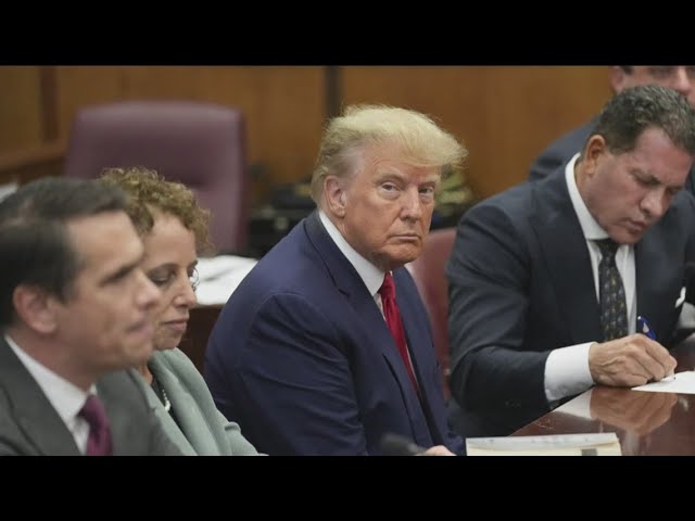Trump pleads not guilty to 34 charges; admonished by judge