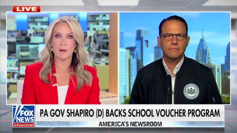 Pennsylvania Governor Josh Shapiro talks Lifeline Scholarships on Fox News