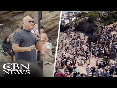 Time for Another Great Awakening Major Sign of Revival as Greg Laurie, Harvest Christian Fellowship Baptize 4,500 at Pirates Cove
