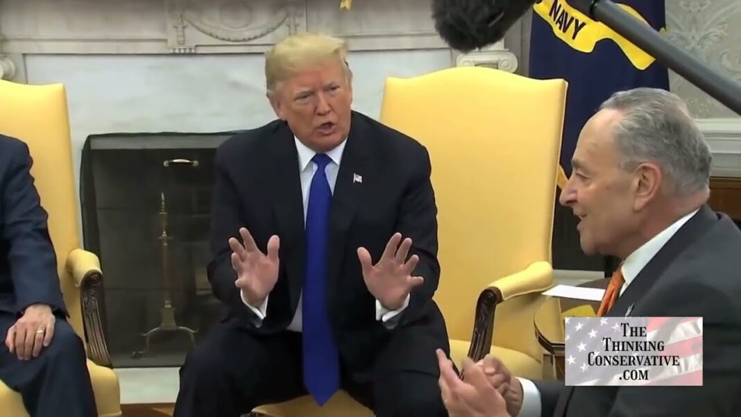 Shattering The Leftist Democrat Government Shutdown Narrative Trump: Shut Down Government For Border Security (2018)