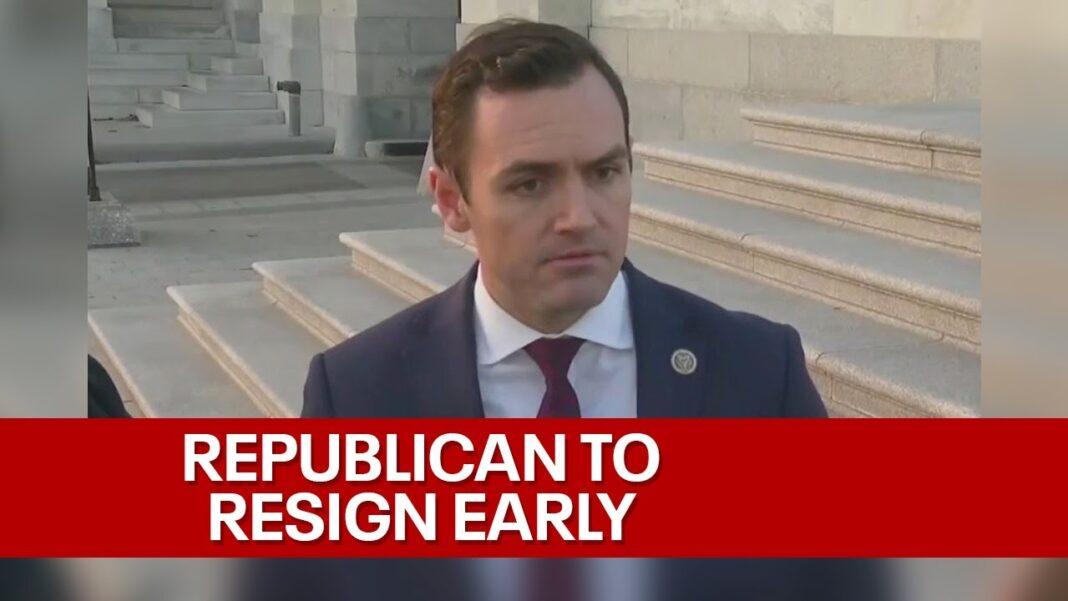 The Vanishing Of The House GOP Majority Wisconsin Republican Mike Gallagher to resign early from Congress | FOX6 News Milwaukee