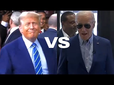 Biden vs Trump: Visiting the American People . . .