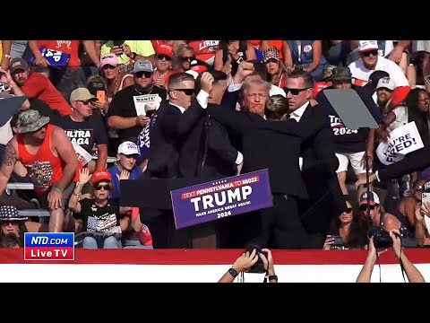 Democrats responsible for assassination attempt against Trump Trump's Ear Grazed By Bullet During Shooting at Trump Rally