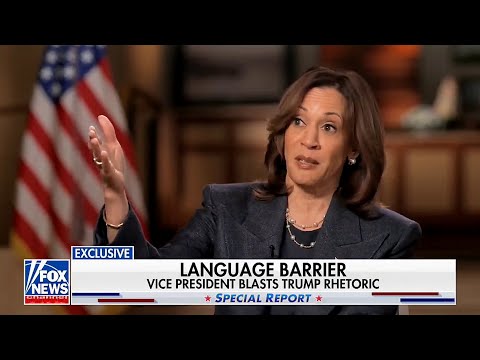 But Kamala, you've been the person holding the office!!!