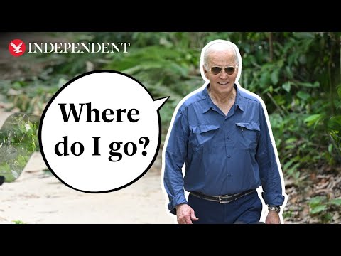 Biden decided to start a war. Trump will have to finish it Joe Biden appears to wander off into Amazon rainforest after historic climate speech