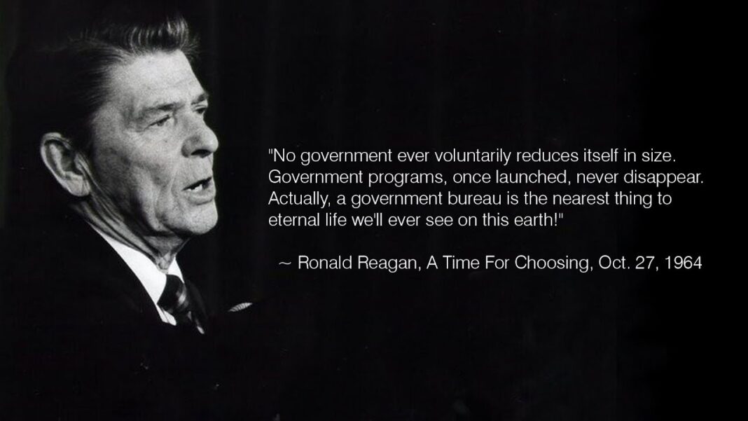 Swamp gas Government Programs, Once Launched, Never Disappear!