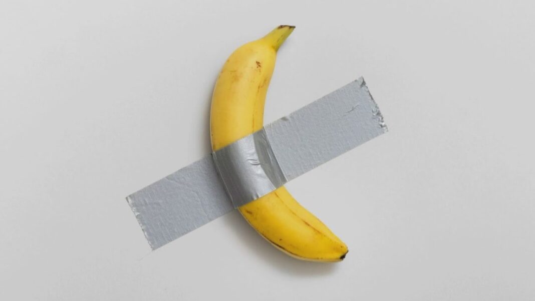 2024 Rearview Awards Banana Duct-Taped to Wall Sells for $6.2 Million