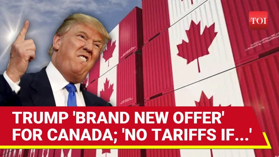 Canada – the 51st State? Trump Knows Exactly What He is Doing Trump’s Bold New Offer For Canada; 'Will Dump Tariffs If You...' | Trudeau Says Americans At Loss