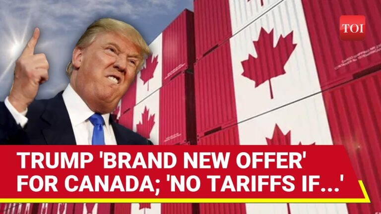 Trump’s Bold New Offer For Canada; 'Will Dump Tariffs If You...' | Trudeau Says Americans At Loss
