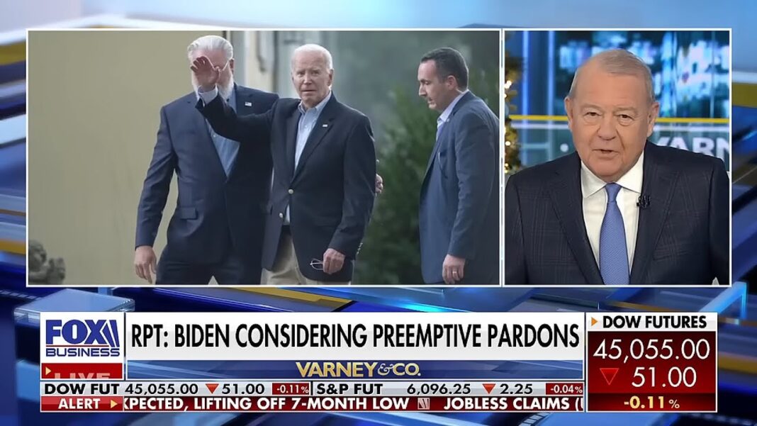 Are Biden’s Pardons Valid? Democrat Legal Scholars Say No Biden Considering Preemptive Pardons For What Crime?