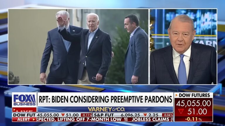 Biden Considering Preemptive Pardons For What Crime?