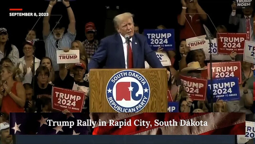 More than mere politics Trump Rally Rapid City SD
