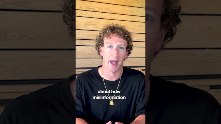 Meta says it's ending fact-checking program in the US, replacing it with a "Community Notes" #shorts