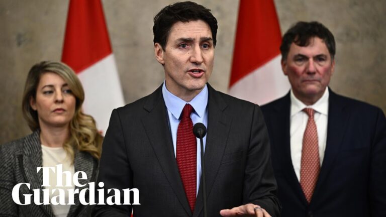 Justin Trudeau announces tariffs against US in retaliation against Trump