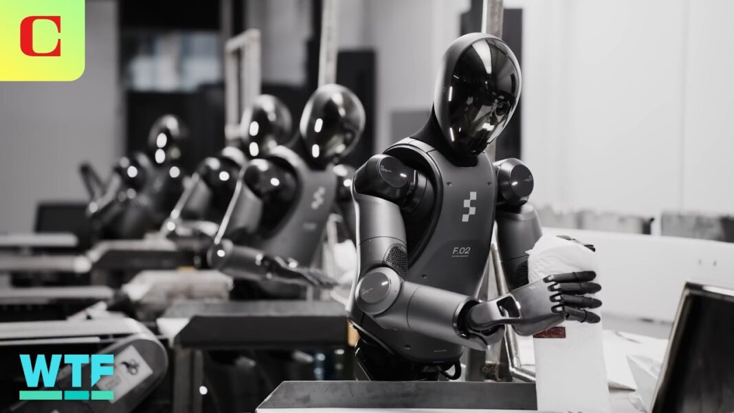 The new economics of compassionatlism Humanoid Robots Working Together Running the Same AI | What The Future