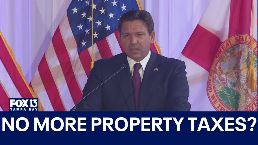 I Refuse To Be A Serf Governor Ron DeSantis floats eliminating property taxes in Florida