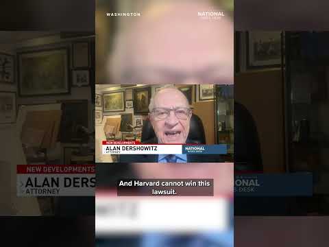 Harvard’s Misguided Lawsuit Against the Trump Administration Higher education war: Harvard University sues Trump Administration, Dershowitz weighs in
