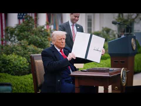 "My fellow Americans, this is Liberation Day. April 2, 2025..." –President Donald J. Trump 🇺🇸