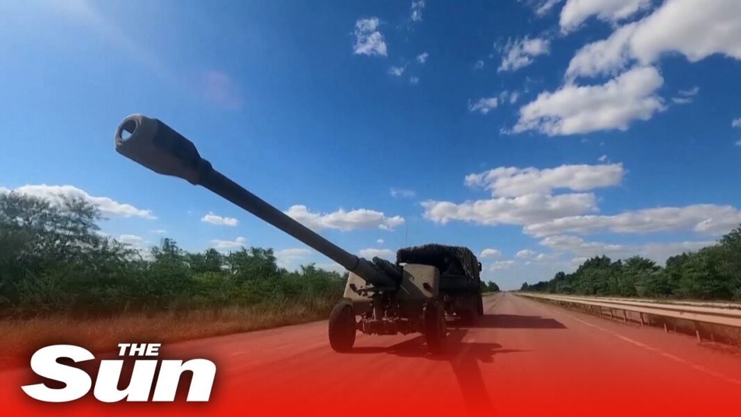 The Proxy War – That Wasn’t Ukrainian soldiers fire captured Russian military Howitzer