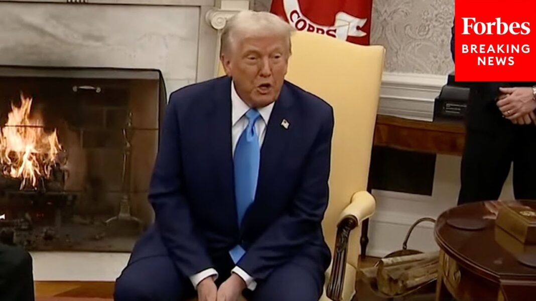 Trump Says He Deserves Nobel Peace Prize 'But They Will Never Give It To Me'