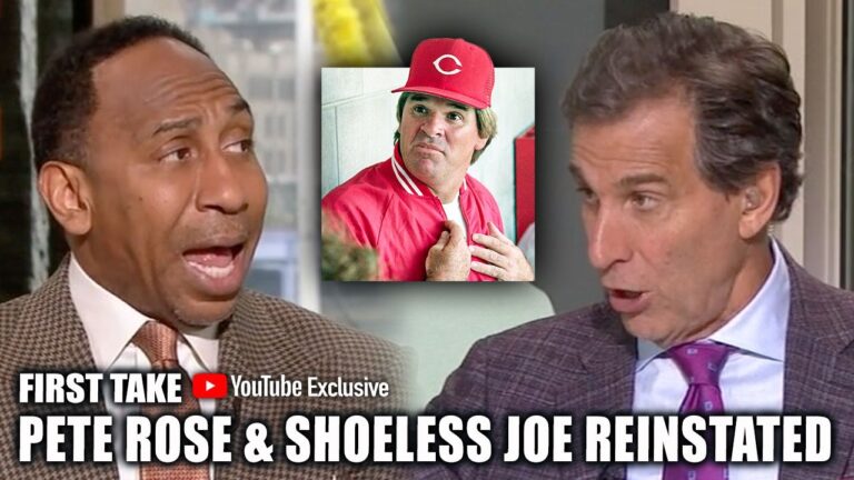 Stephen A. & Mad Dog CRITICIZE TIMING reinstating Pete Rose & Shoeless Joe | First Take YT Exclusive