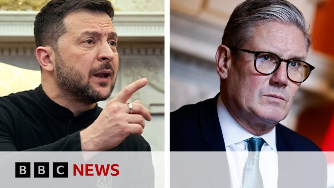 The Brits & Ukrainians Are Plotting To Manipulate Trump Into Escalating Against Russia Ukraine's President Zelensky and UK Prime Minister Starmer to meet in Downing Street | BBC News