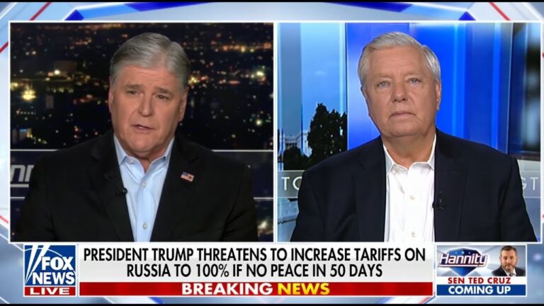 Graham Joins Sean Hannity to React to President Trump's Bold Announcement on Russia