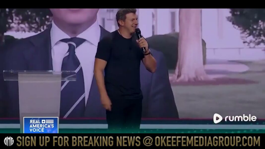 Rise by the Conspiracy Theory, Fall by the Conspiracy Theory Epstein Files, FBI Leaks & J&J Vaccine Exposed | James O’Keefe Full TPUSA SAS Speech in Tampa