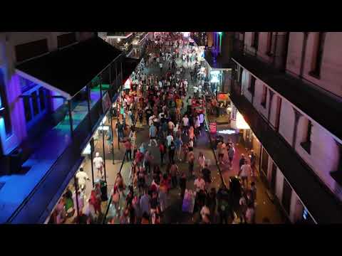 New Orleans, A Carnival Of Corruption Bourbon Street from Above: Stunning Drone Footage of New Orleans