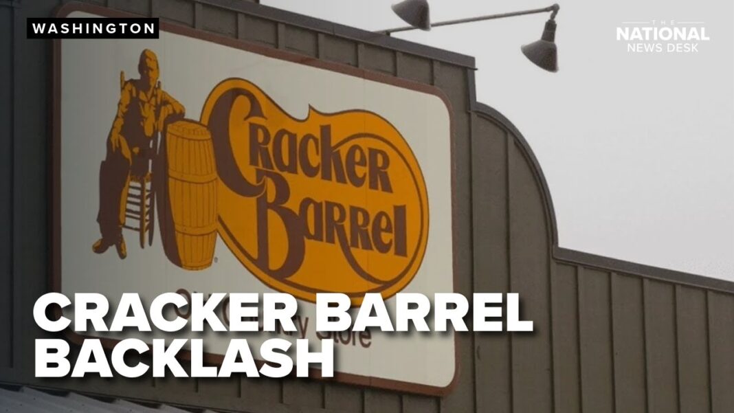 The Woke Left Goes Lock, Stock And Cracker Barrel Cracker Barrel faces backlash after logo rebranding; stocks plummet
