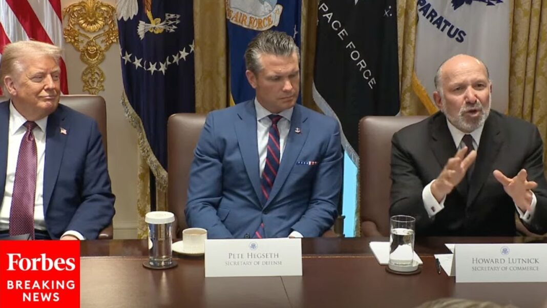 Transitioning from Regulatory Sclerosis to Arbitrary State Capitalism 'It's Not Socialism, This Is Capitalism': Lutnick Defends Intel Deal During Cabinet Hearing