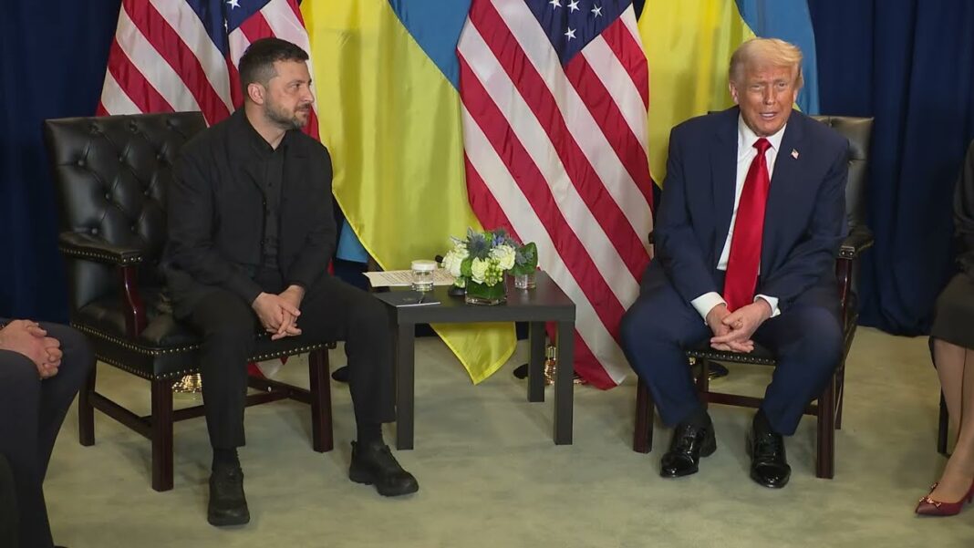 Zelensky Is Manipulating Trump Into A Disaster Of Epic Proportions President Trump Participates in a Bilateral Meeting with the President of Ukraine