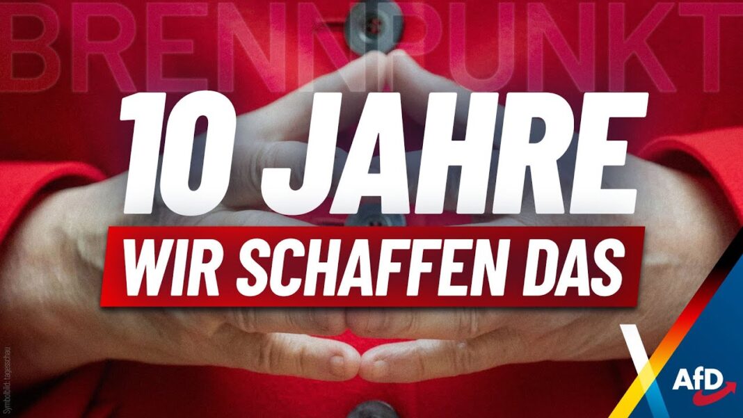 How Far Will The German Elite Go In Resisting The Winds Of Change? 10 Jahre "Wir schaffen das": Aus Merkel wurde Merz! - AfD Brennpunkt