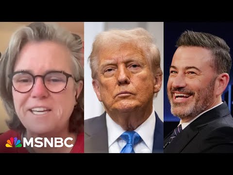 Pretending Really Hard Rosie O’Donnell: The people POWER fought Trump…and WON with Kimmel