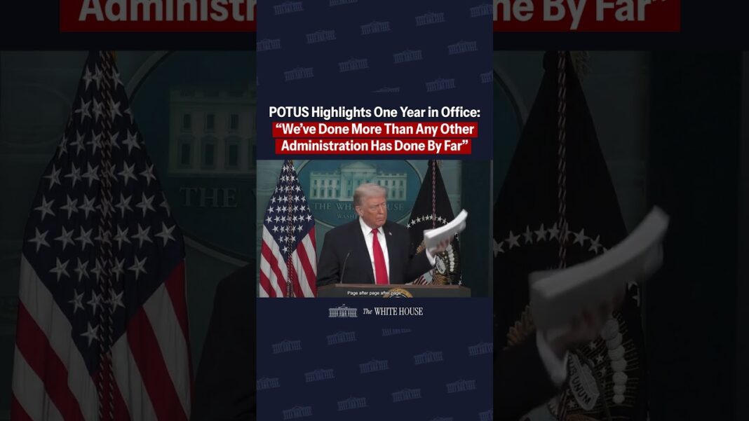Are Americans Better or Worse Off Since January? President Trump Highlights First Year in Office 🇺🇸