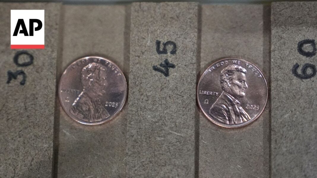 Penny for your thoughts US Mint presses the last penny, ending production after more than 230 years