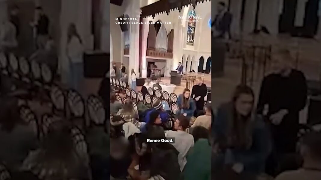 Faith, fury, and flash mobs ICE protesters storm Minnesota church