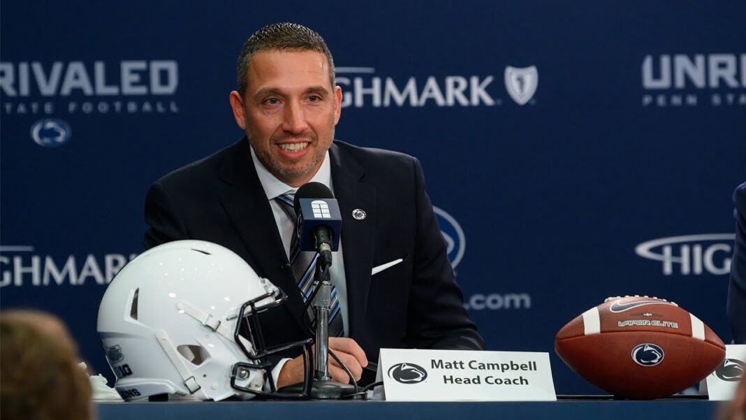 Penn State Blue-White Game Drives Local Economy Head Coach Matt Campbell Press Conference - Blue-White