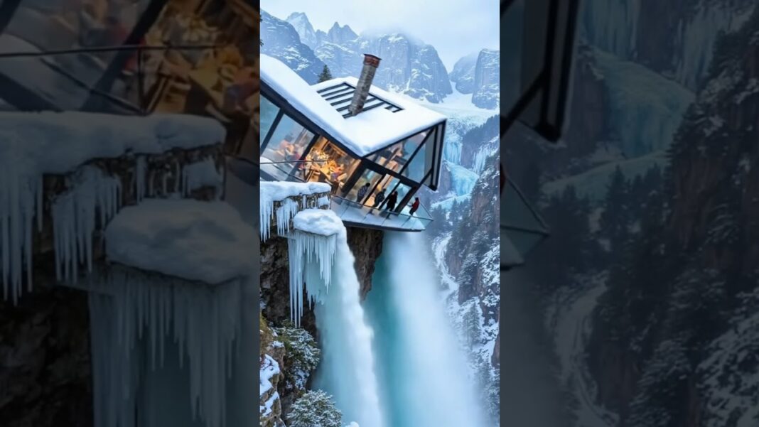 Glass Houses: When accusations become weapons, accountability becomes unavoidable. Glass house on ice cliff collapses after sudden glacier break