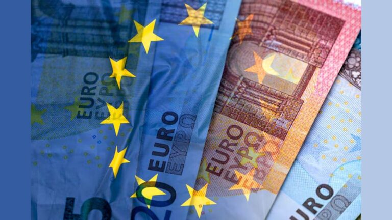 European Union and the Euro Montage
