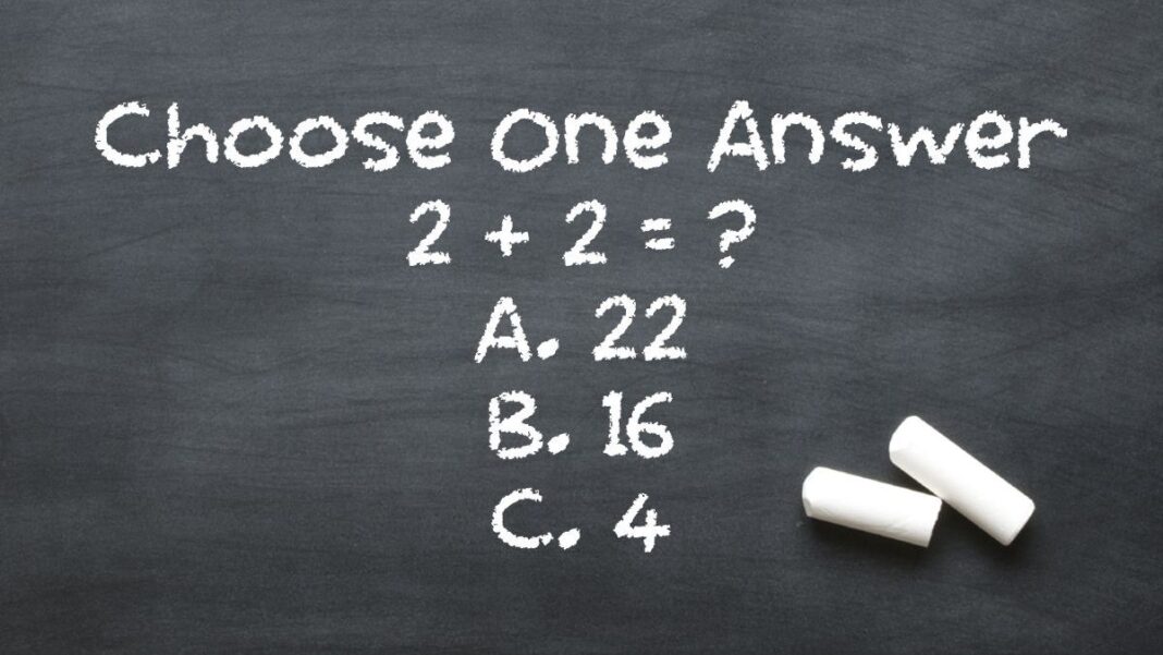 Multiple Choice Question