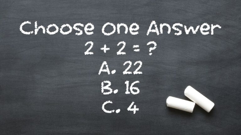 Multiple Choice Question