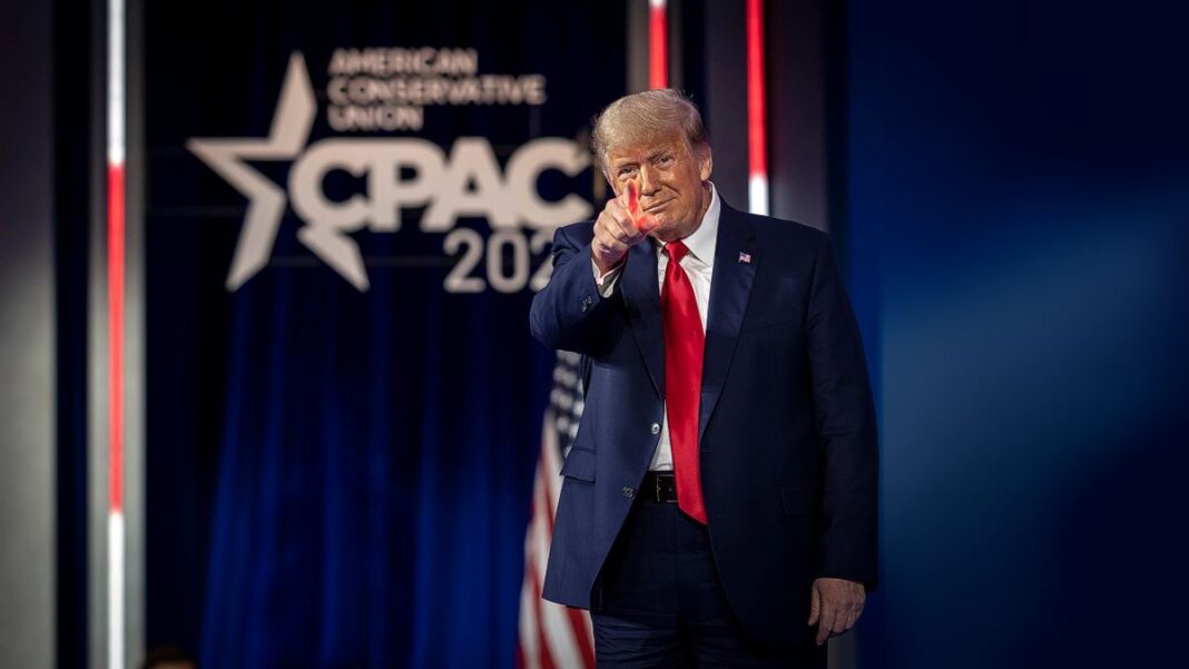 President Trump Delivered The Real SOTU Address President Donald Trump at CPAC 2022