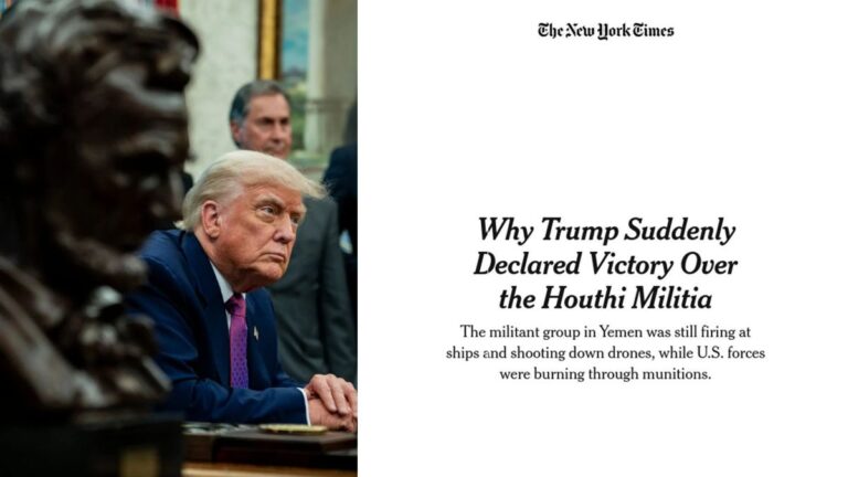 Why Trump Suddenly Declared Victory Over the Houthi Militia
