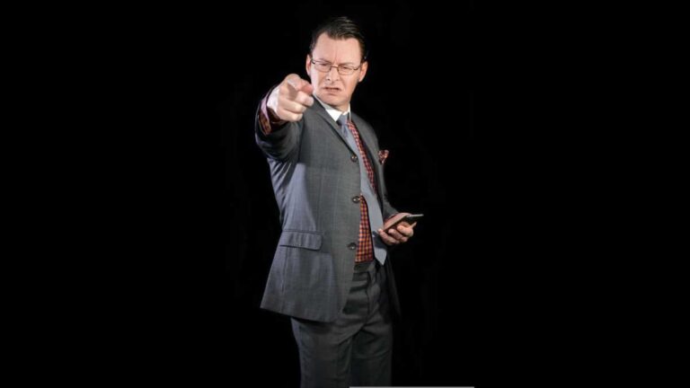 Politician Pointing at You
