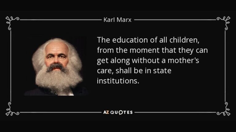 Karl Marx on Education