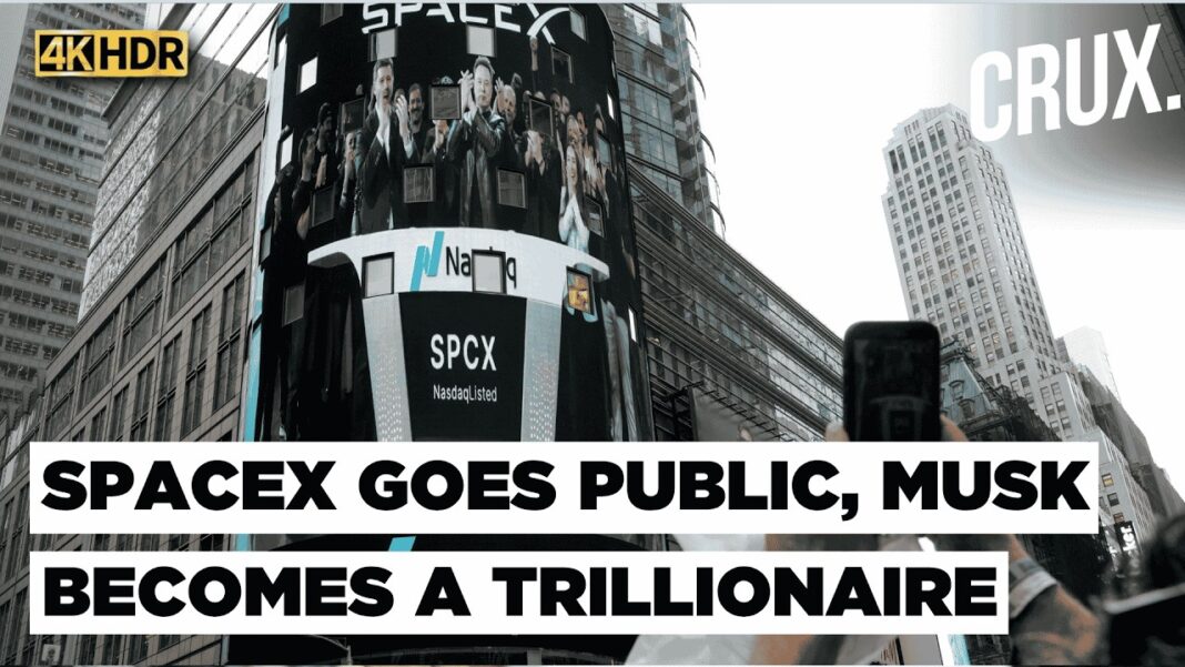 Wealth inflation skyrockets SpaceX IPO: Elon Musk's Emotional Speech After Historic Stock Market Debut | First Trillionaire